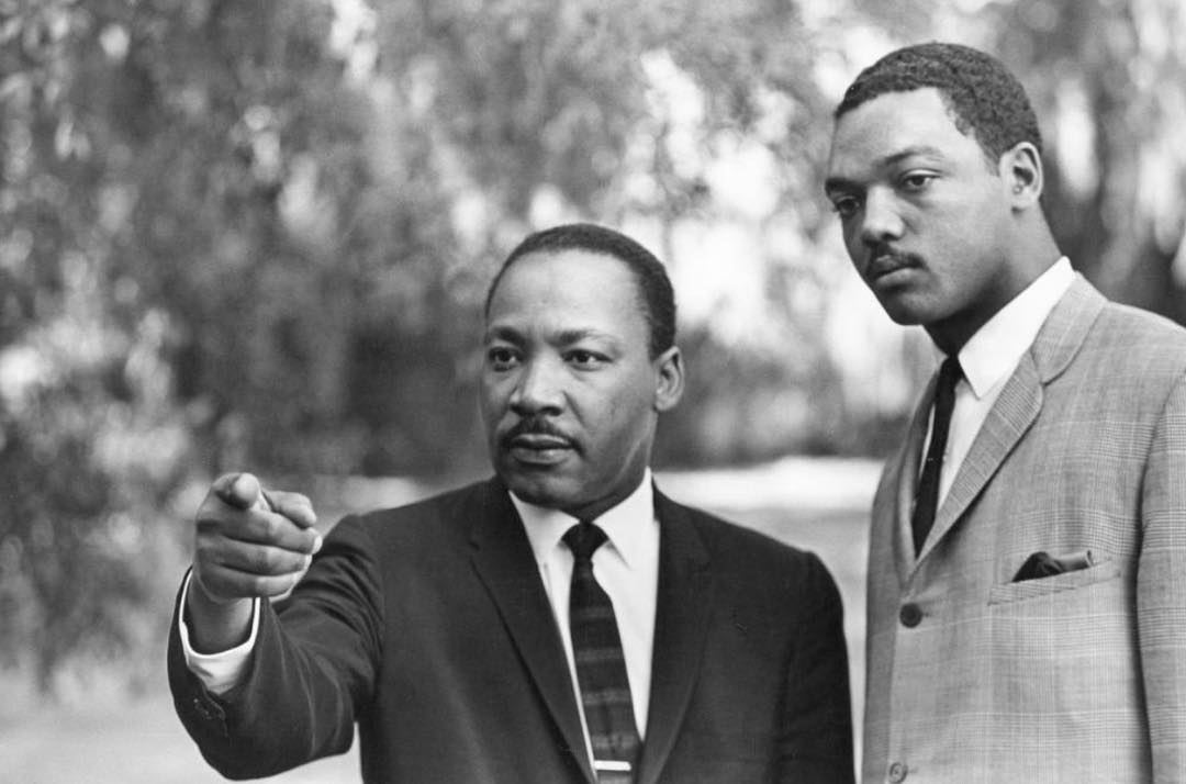 jesse jackson and martin luther king