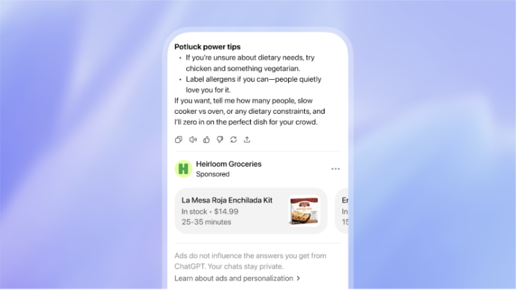 begins ad roll-out in America 