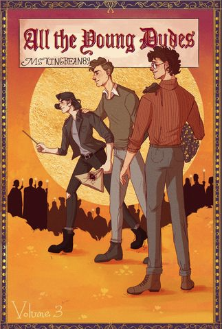 fan fiction - all the young dudes book cover