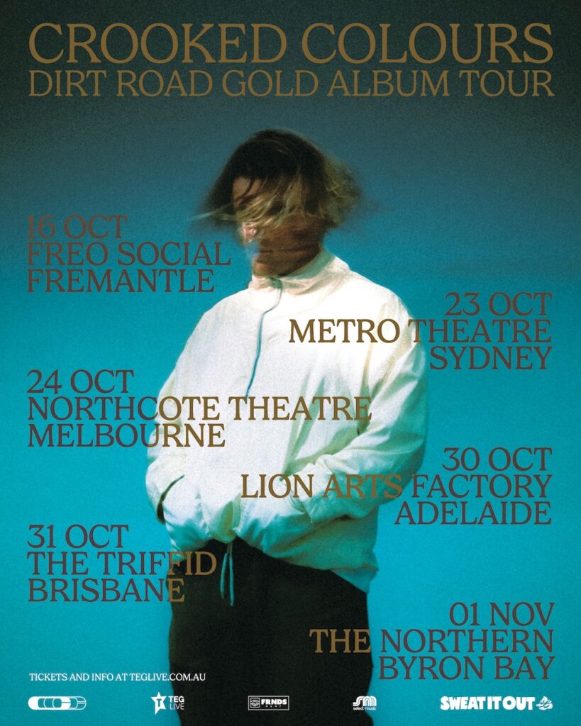 crooked colours tour poster 2026