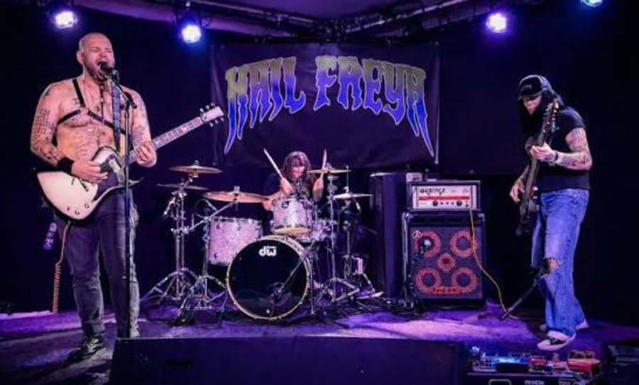 Hail Freya Live On Stage