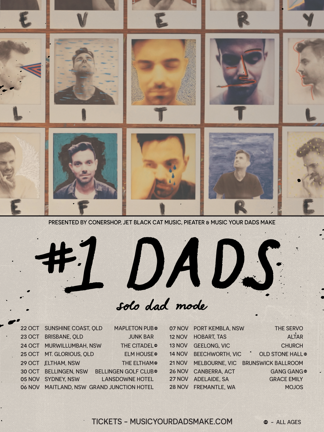 #1 DADS tour poster 2026