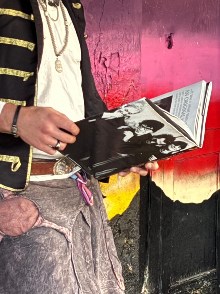 jake hoskin with book