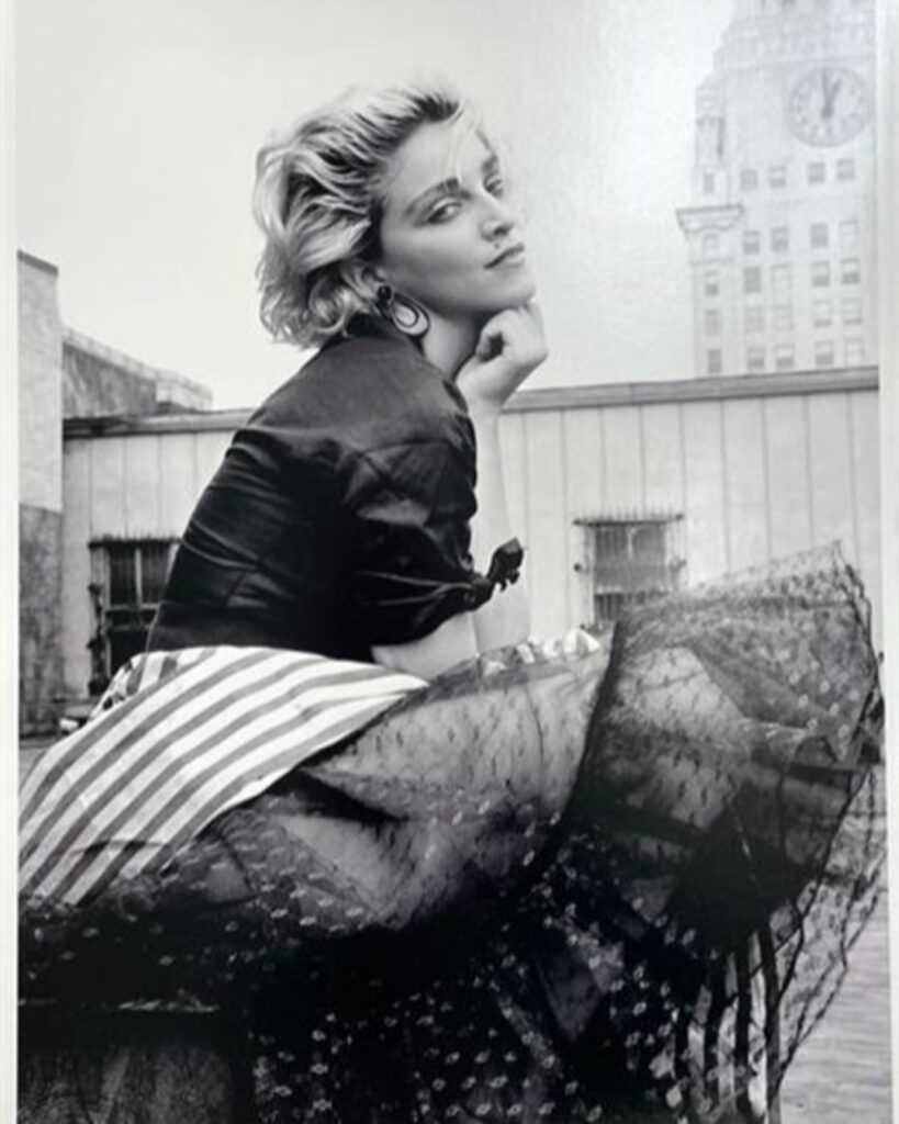 madonna blonde hair 80s